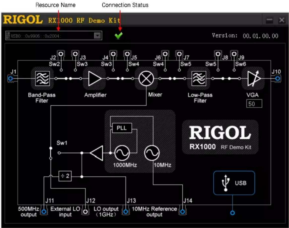 Rigol RX1000 - Interface Layout - 1