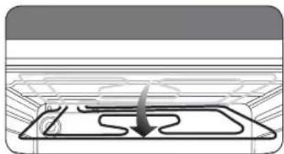 SAMSUNG NV70H7796MS - CLEANING THE CEILING (DEPENDING ON MODEL) - 2