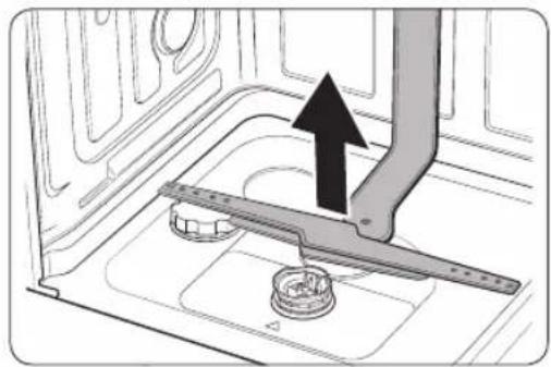 SAMSUNG DW60BS7503BI - Lower nozzle - 1