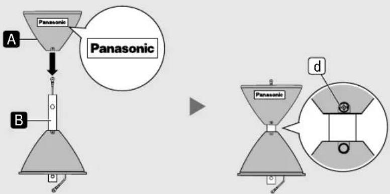 PANASONIC F-56NCL - ■Insert the Canopy - 3