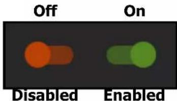 Off On Disabled Enabled