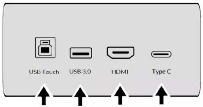 USB Touch USB 3.0 HDMI Type C