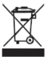 Avocor AVE-7540 - Disposal of Old Electrical and Electronic Equipment - 1