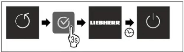 LIEBHERR ICNh 5123 - Resetting to factory settings - 2