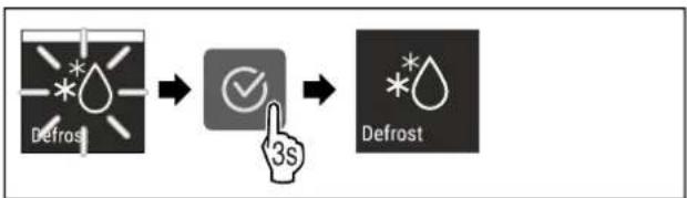 LIEBHERR ICNh 5123 - Cancelling defrosting cycle - 1