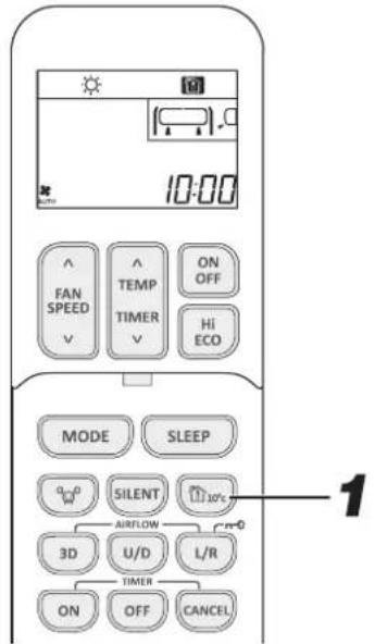 MITSUBISHI DXK05ZTLA-WF - NIGHT SETBACK operation - 1