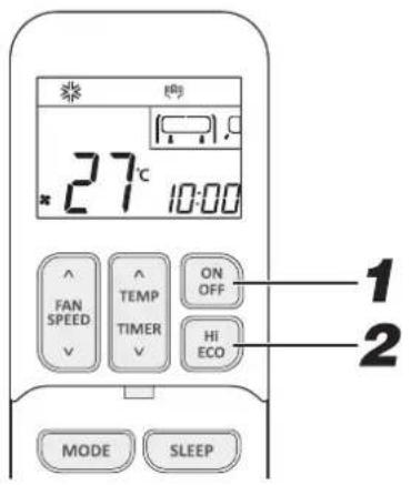 MITSUBISHI DXK05ZTLA-WF - HIGH POWER/ECONOMY operation - 1