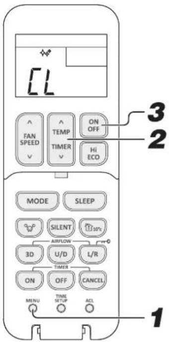 MITSUBISHI DXK05ZTLA-WF - SELF CLEAN operation - 1