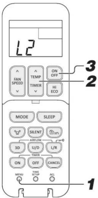 MITSUBISHI DXK05ZTLA-WF - Display brightness adjustment - 1