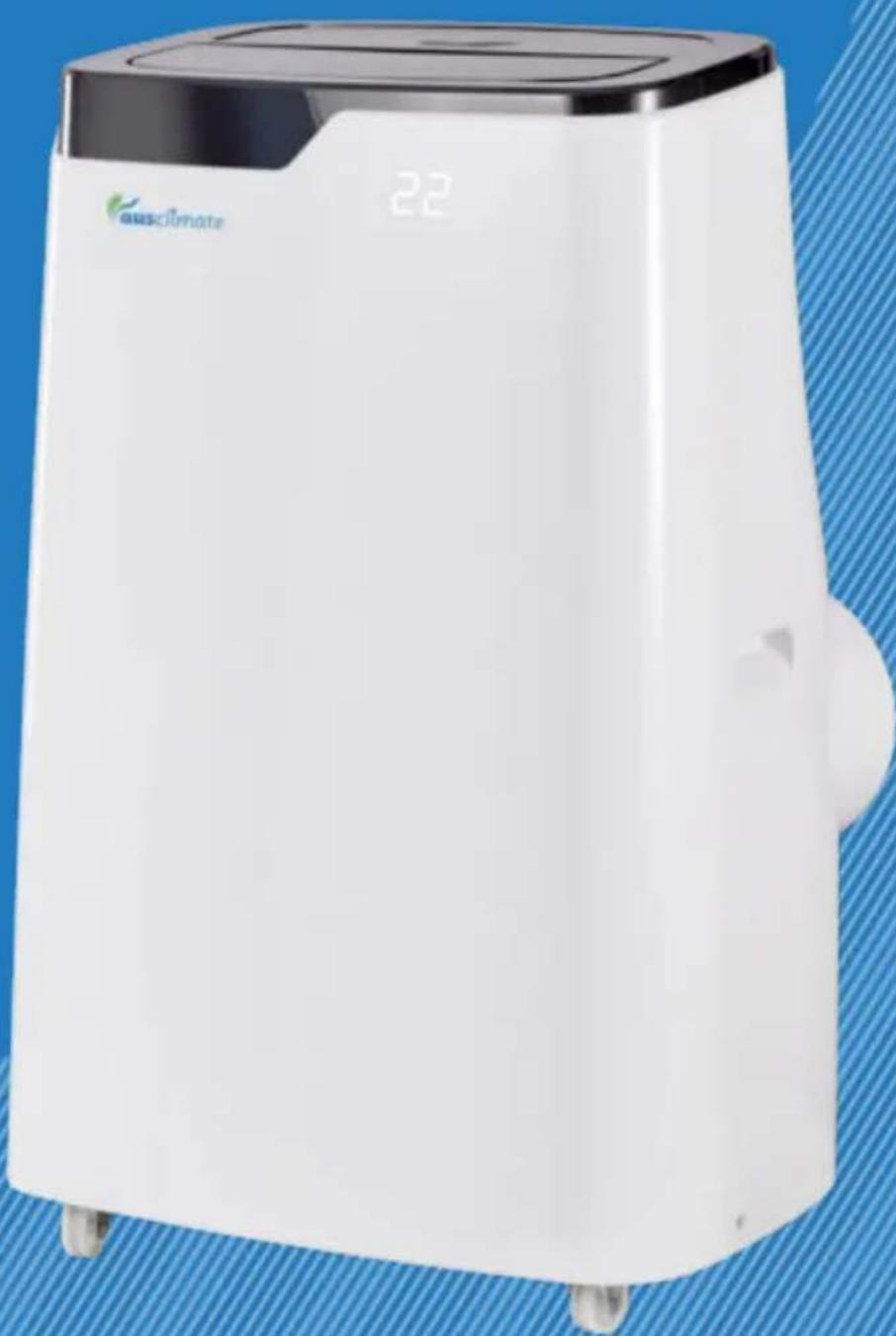 Ausclimate ACPAC240 - All-Seasons Hot + Cold + Dry Portable Air Conditioner - 1