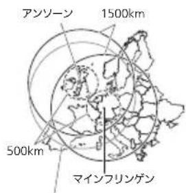 CASIO Baby-G BGD-570 - 送信所の位置 - 4
