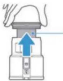 Heinner HSVC-MBD25.9S - A szűrő alkatrészeinek szétszerelése és tisztítása - 1