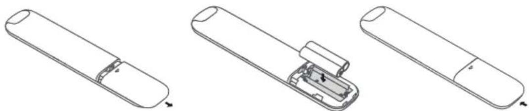 FFalcon FF55U63 - - Installing Batteries - 1