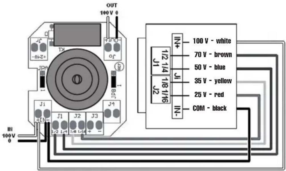 RCF AT40T - Example no. 1: basic 2 wire connection - 1