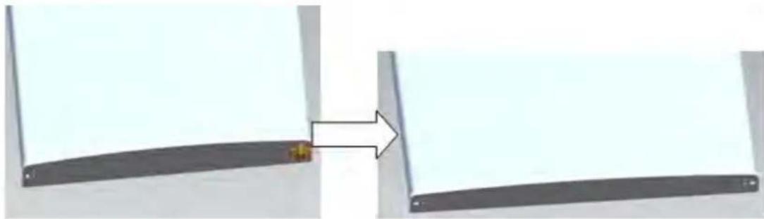 Palsonic PW172SFZ - Reversing the Door Swing - 4