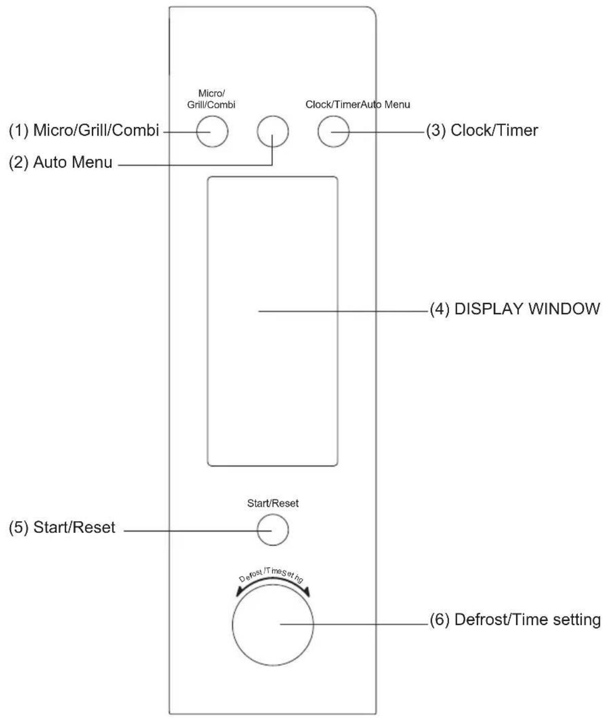 Artusi AMO31TK - COMPUTER CONTROL PANEL - 1