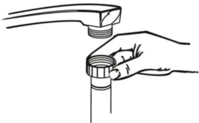Seiki SC-1200AU6DWP - WATER CONNECTION - 1