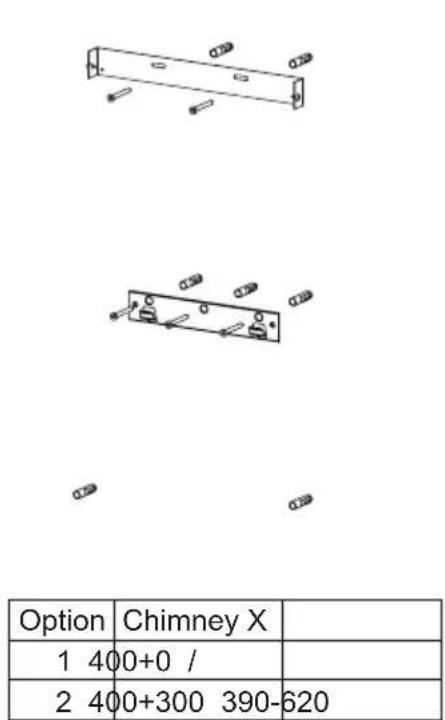 Option Chimney X 1 400+0 / 2 400+300 390-620