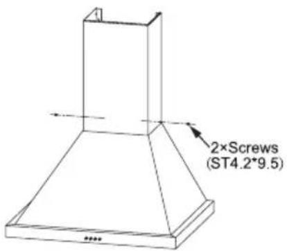 2×Screws (ST4.2*9.5)