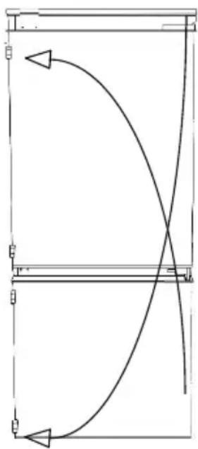 Artusi AINT7000 - Reversing the appliance doors - 1