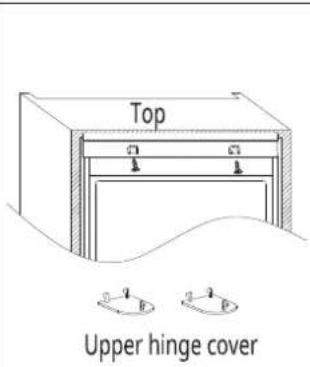 Top Upper hinge cover