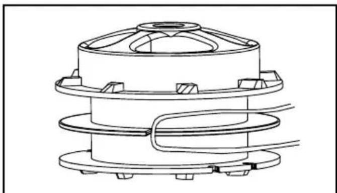 STANLEY SXPG42601 - REPLACING THE CUTTING LINE SPOOL - 2