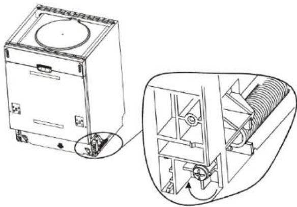 Esatto DWI6CS - Tension adjustment of door spring - 1