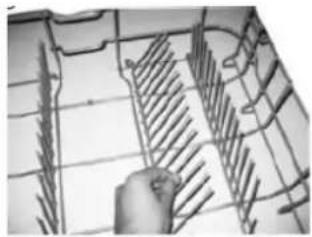 Esatto EDW6CS - FOLDING SPIKES OF LOWER BASKET - 1