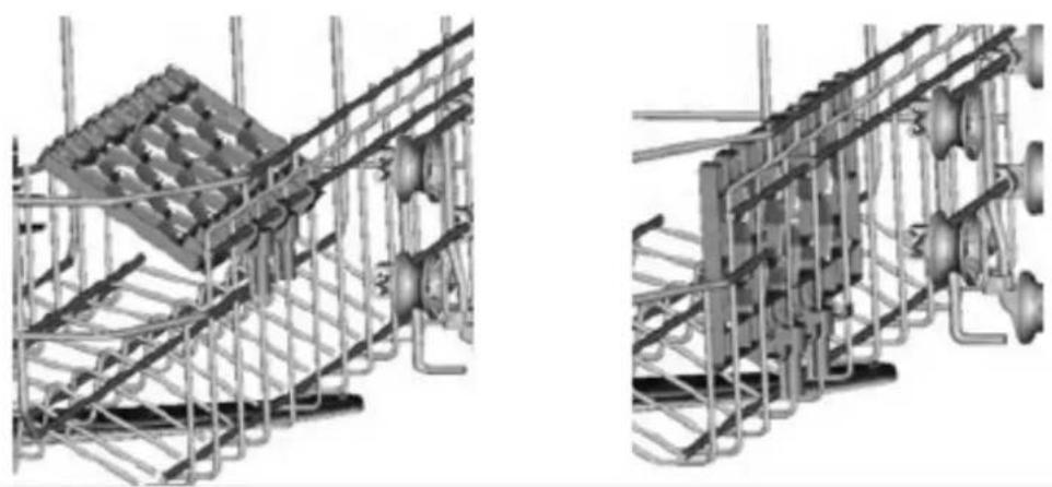 Esatto EDW6CS - ADJUSTING THE UPPER BASKET - 2