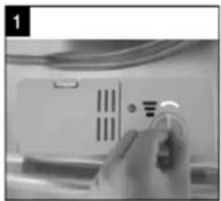 Esatto EDW6CS - FILLING THE RINSE AID DISPENSER - 3