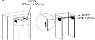 (ST4mm x 30mm) Screw (4mm x 8mm)