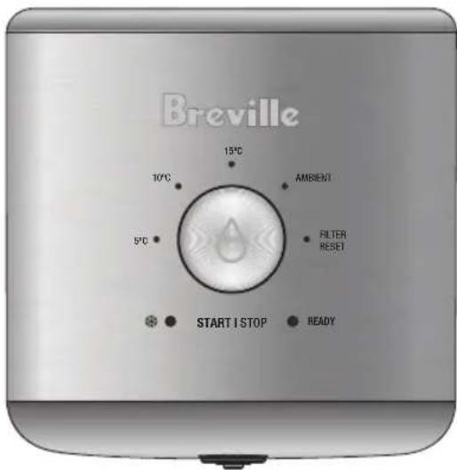 BREVILLE the AquaStation Chilled LWA300 - FILTER RESET - 1