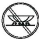 Bromic DC200-S - CAUTION - CORRECT PLACEMENT OF UTENSILS - 2