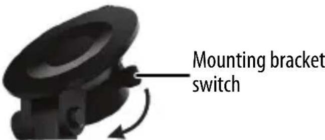 Mounting bracket switch