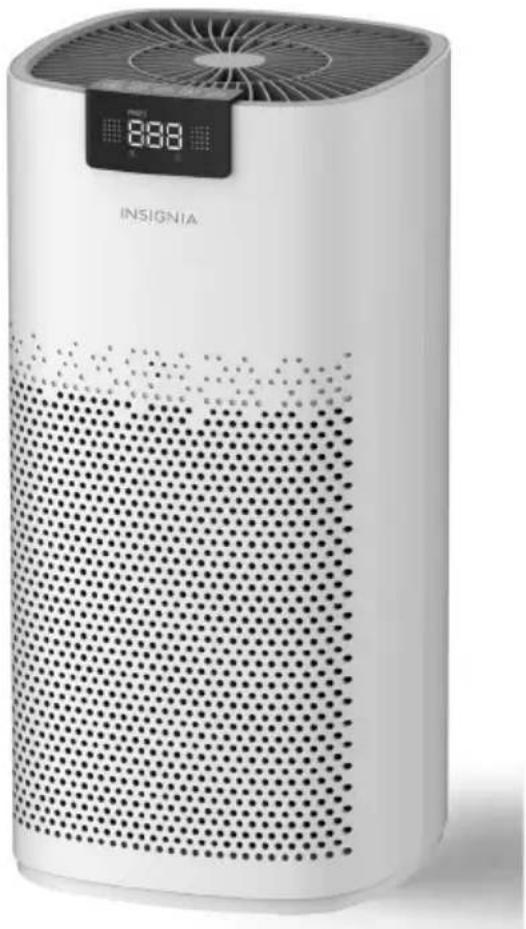 INSIGNIA NS-APMWH2 - Medium Room Air Purifier - 1