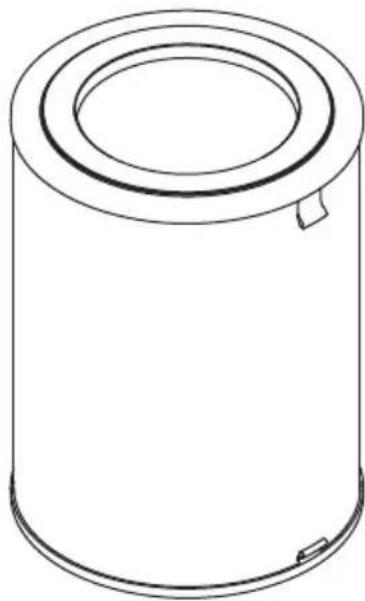 INSIGNIA NS-APMWH2 - Replacing the filter - 3