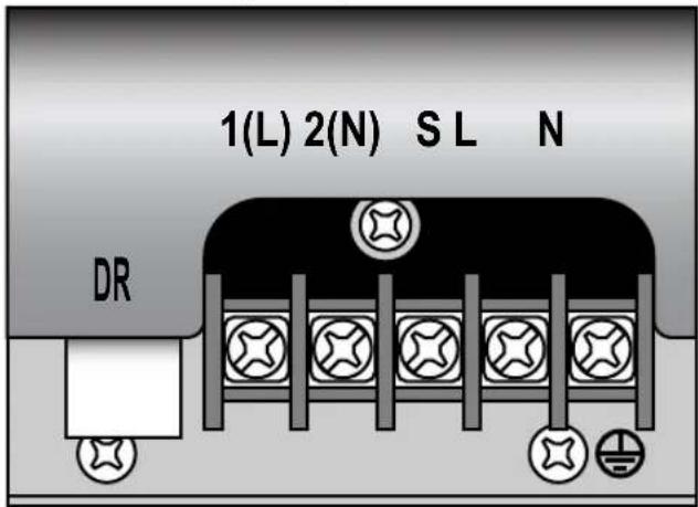 1(L) 2(N) SL N DR