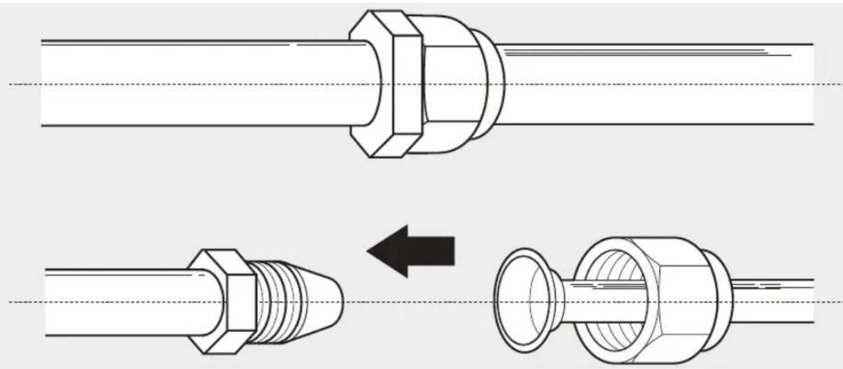 Rinnai HSNRQ35B - Refrigerant Piping Connection - 1
