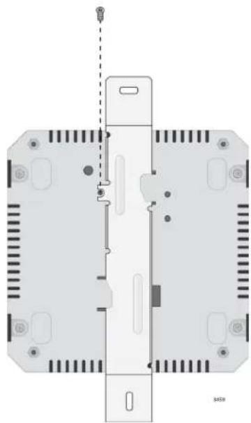 Allied Telesis AT-TQ4600 - Attaching the Mounting Bracket to the Access Point - 3