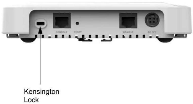 CONSOLE RESET WAN/PHE DC 12Y Kensington Lock