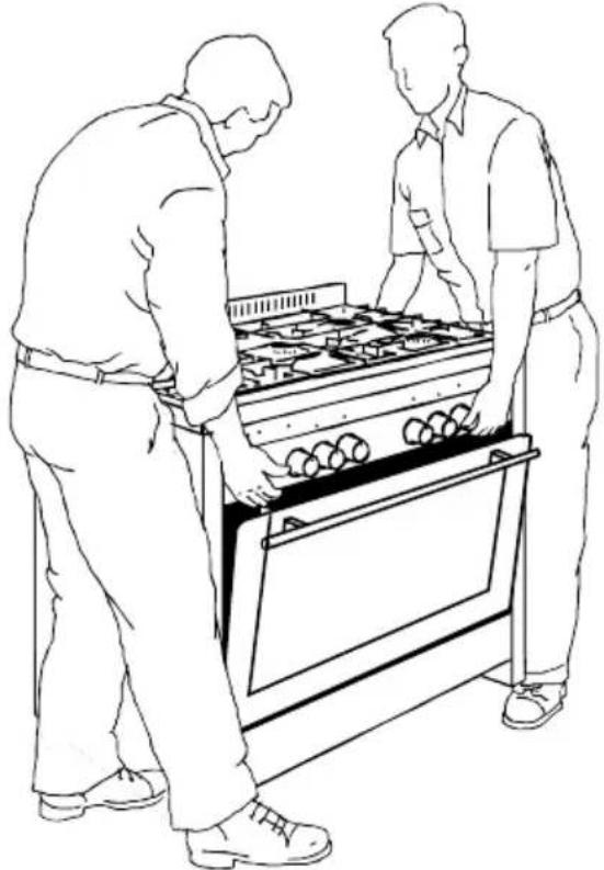 Emilia EM534MVI3 - MOVING THE COOKER - 1