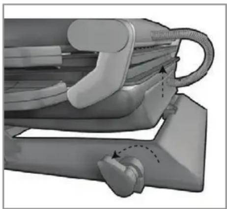 GEORGE FOREMAN GRP5 - USING THE REAR FOOT WHEN GRILLING - 1