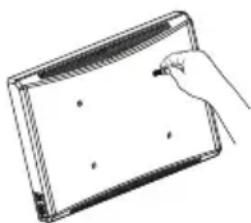 Best Buy BE-MSTILT - Para un televisor con parte posterior irregular u obstruida: - 3
