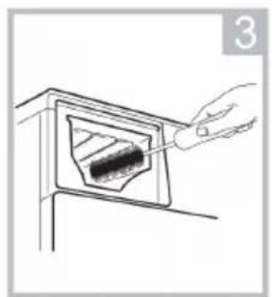 Seiki SC-600AU8FL - CLEANING THE DETERGENT DISPENSER - 3