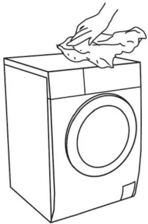 Seiki SC-600AU8FL - CLEANING THE CABINET - 1