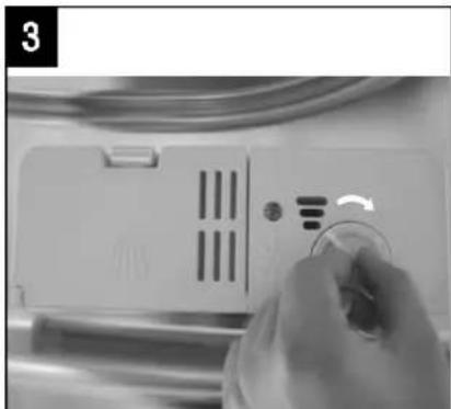 ILVE IVDBI45 - How to fill the Rinse Aid Dispenser - 3
