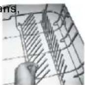 ILVE IVDBI45 - Folding Spikes of Lower Basket - 1