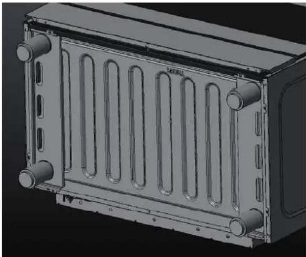 Artusi CAFG91X - Instruction assembly crossbar reinforced legs - 6
