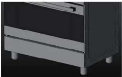 Artusi CAFG91X - Instruction assembly crossbar reinforced legs - 8