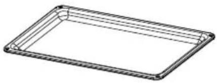 Artusi CAFI95X - Baking and roasting shelf - 1